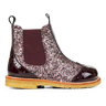 Angulus Chelsea støvle med glitter og brogues detaljer