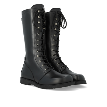 Støvle m. snøre og bred pasform