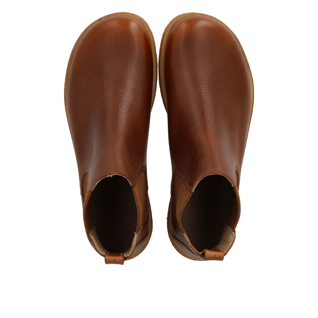 Chelsea støvle m. elastik og bred pasform
