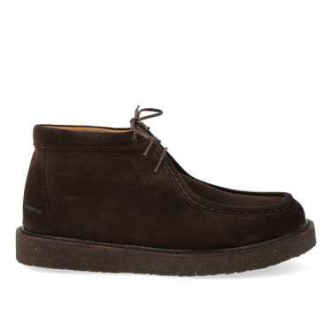 Snøresko med dekorativ rand