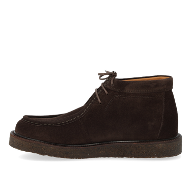 Snøresko med dekorativ rand