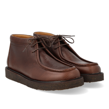 Snøresko med dekorativ rand