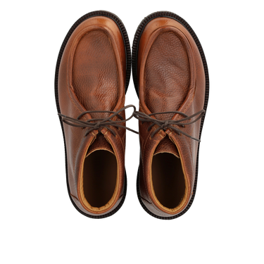 Snøresko med dekorativ rand