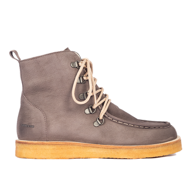 Støvle med uldfoer og bred pasform