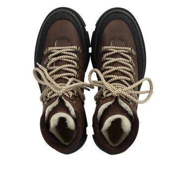 Snørestøvle med uldfoer