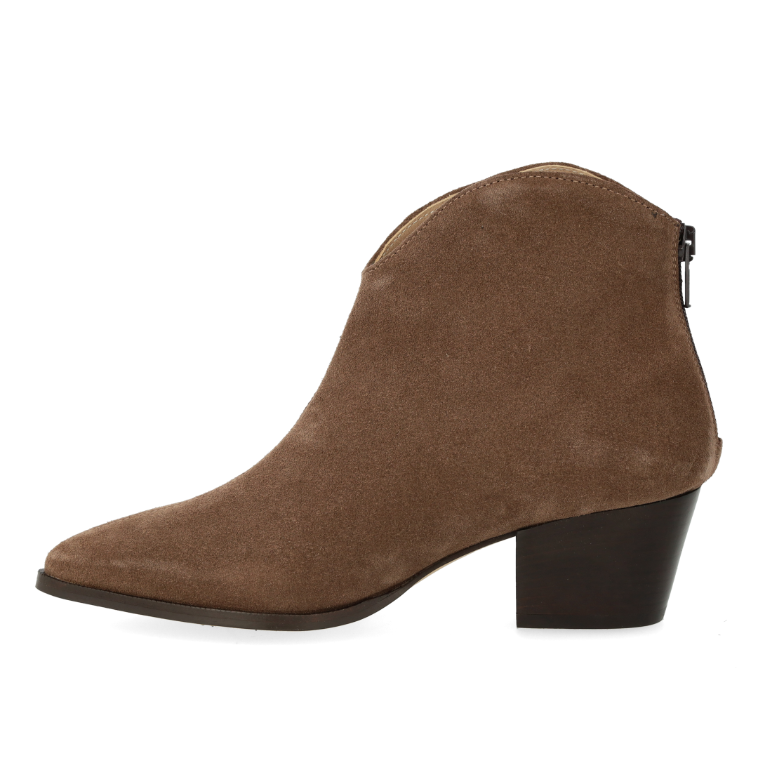 Ankel støvlet med hæl