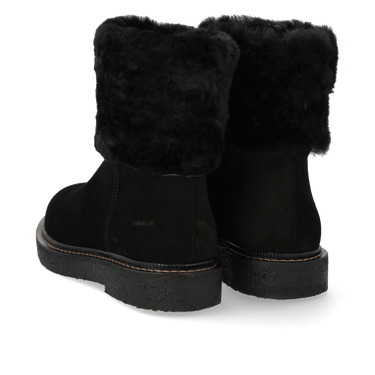 Ruskindsstøvle med blødt lammeuldsfoer