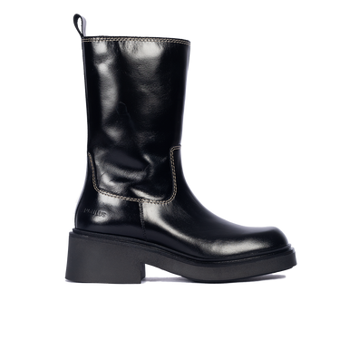 Chunky støvle med firkantet snude