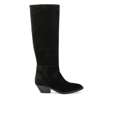 Langskaftet ruskindsstøvle