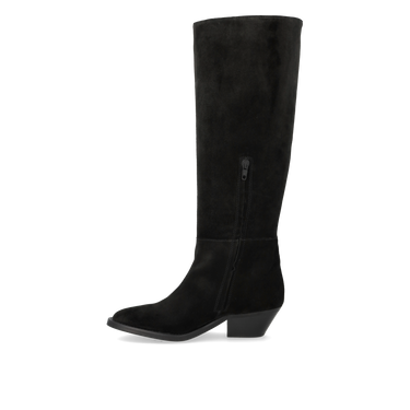 Langskaftet ruskindsstøvle