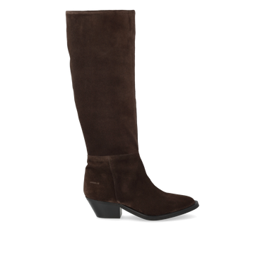 Langskaftet ruskindsstøvle