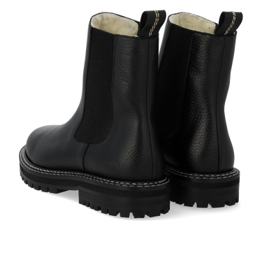 Chelsea støvle med blødt merino uldfoer