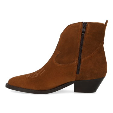 Cowboystøvle med dekorative stikninger