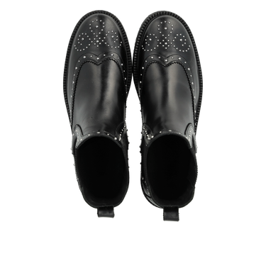 Chelsea støvle med dekorative sølvnitter