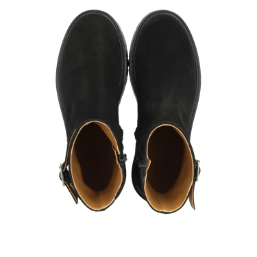 Støvle med dekorativ spændedetalje